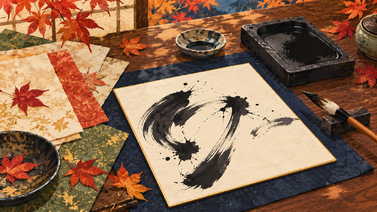 The Art of Autumn: Japanese Calligraphy Workshop