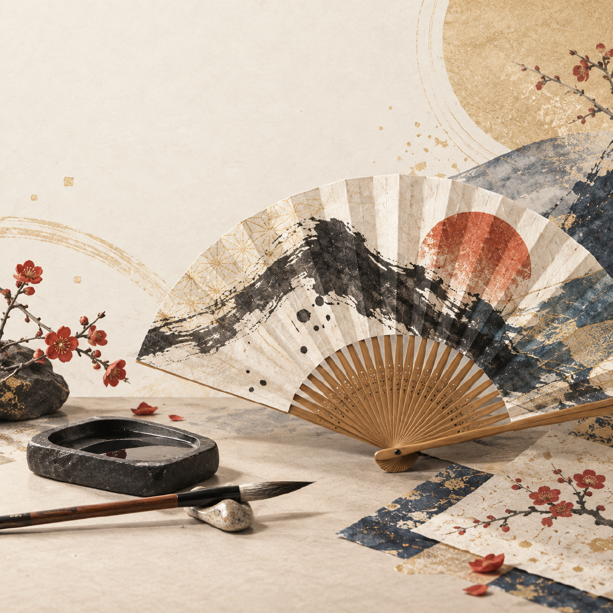 Fan Making & Calligraphy